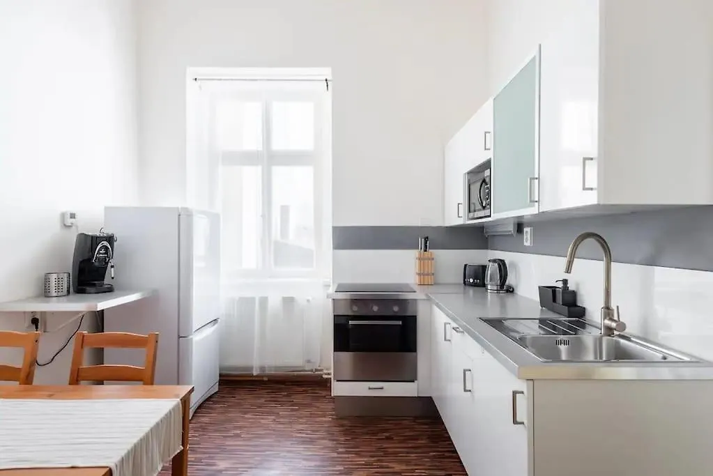 Spacious Apartment With Balcony At Wenceslas Sq Prague